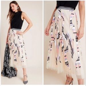 Anthropologie Tulle Skirt